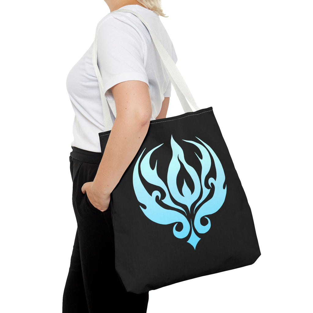 Blue Flame Tote Bag (AOP)