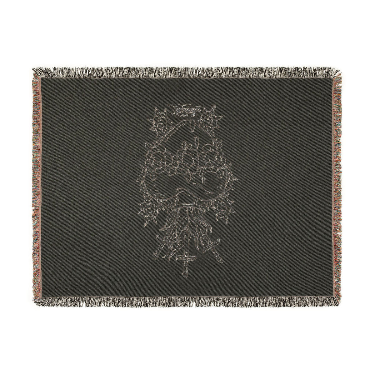 Heart Artwork Woven Blanket