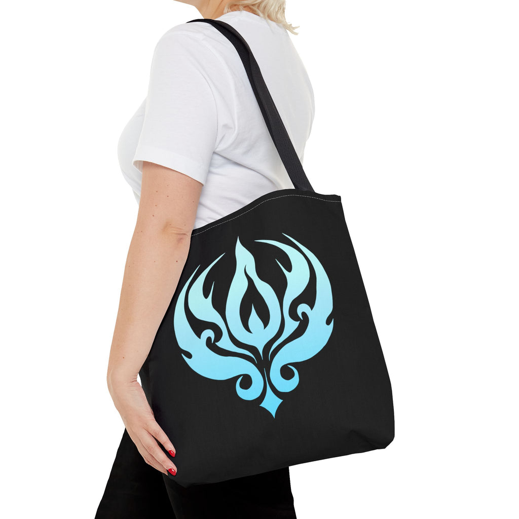 Blue Flame Tote Bag (AOP)