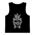 Heart Artwork Crop Tank