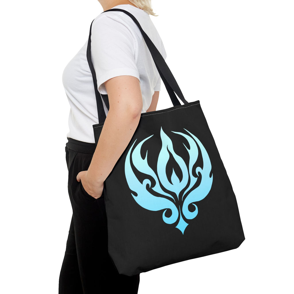 Blue Flame Tote Bag (AOP)