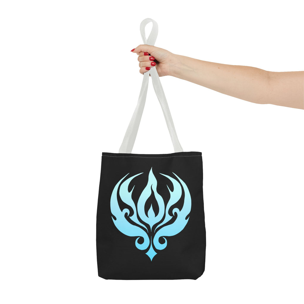 Blue Flame Tote Bag (AOP)