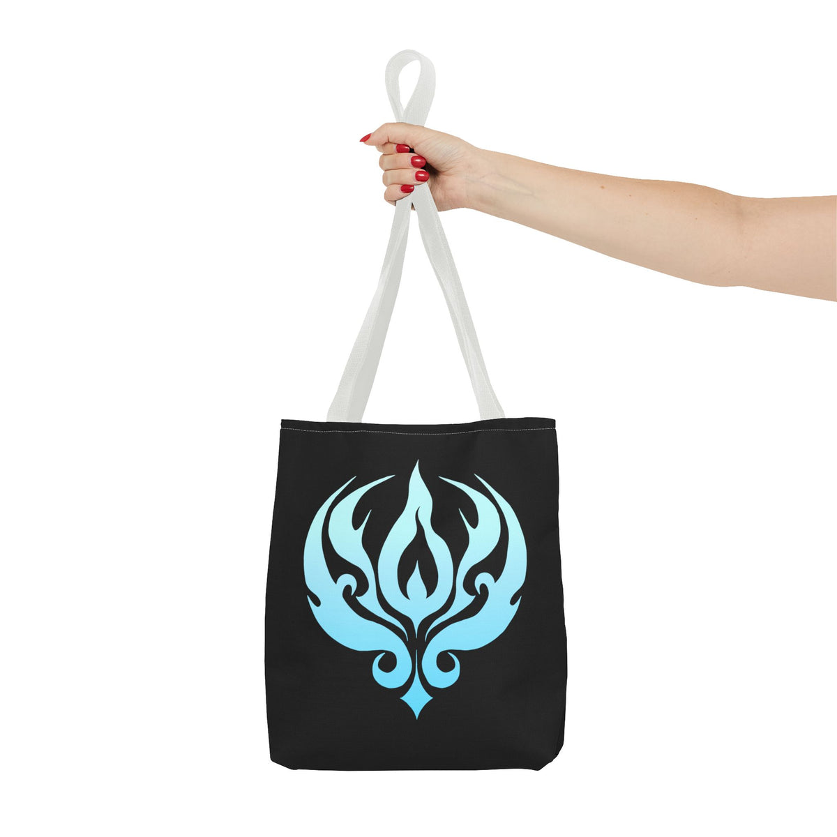 Blue Flame Tote Bag (AOP)