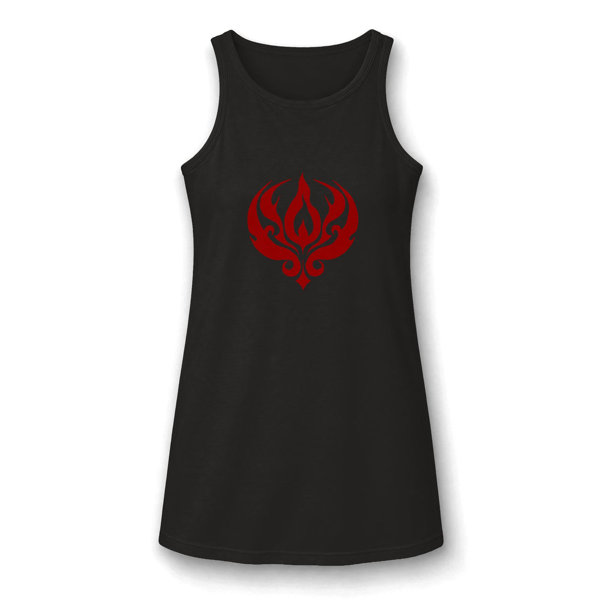 Flame Symbol Racerback Tank Top