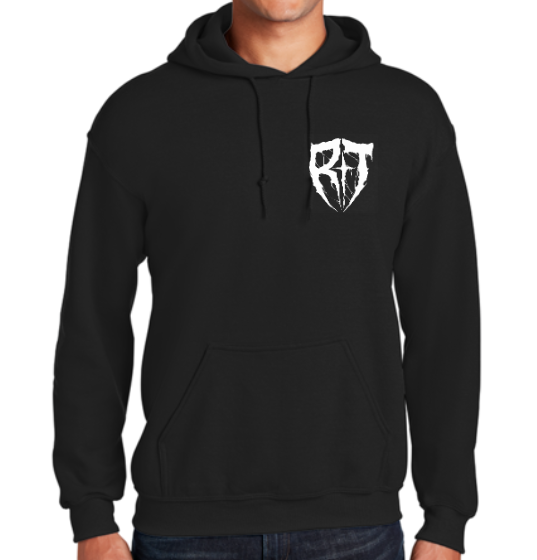 Black Heart Artwork Hoodie