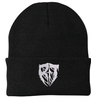 Black RTT Shield Beanie Hat